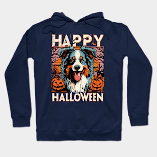 Pawsitively Spooktacular: Doggy Delight in a Happy Halloween! Hoodie